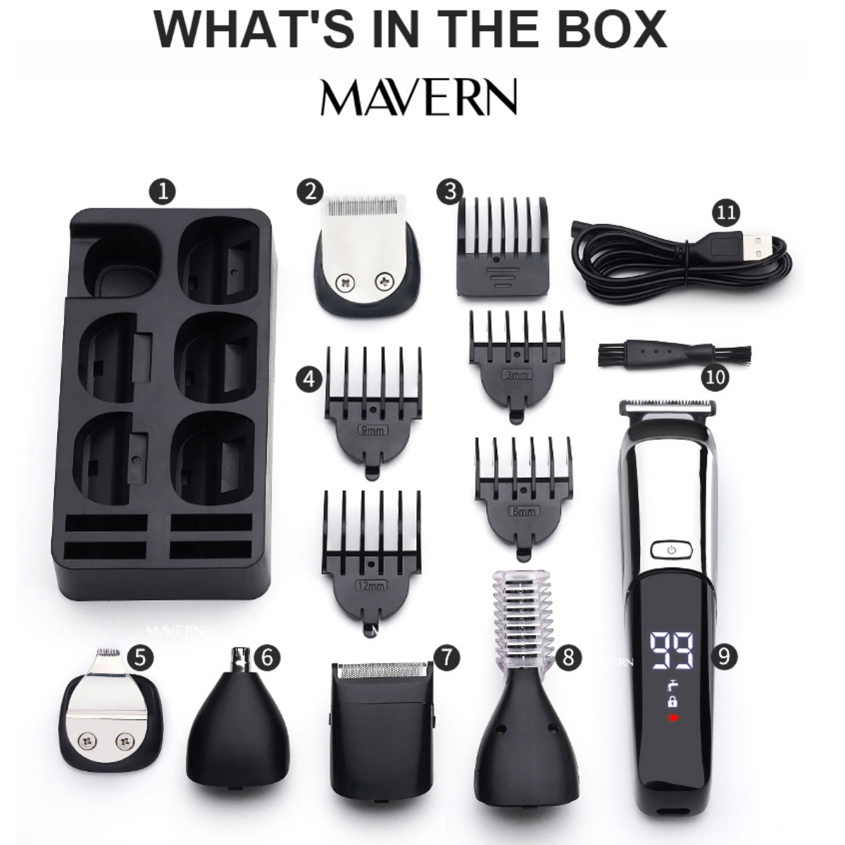 Ultimate Grooming Kit (6-in-1)