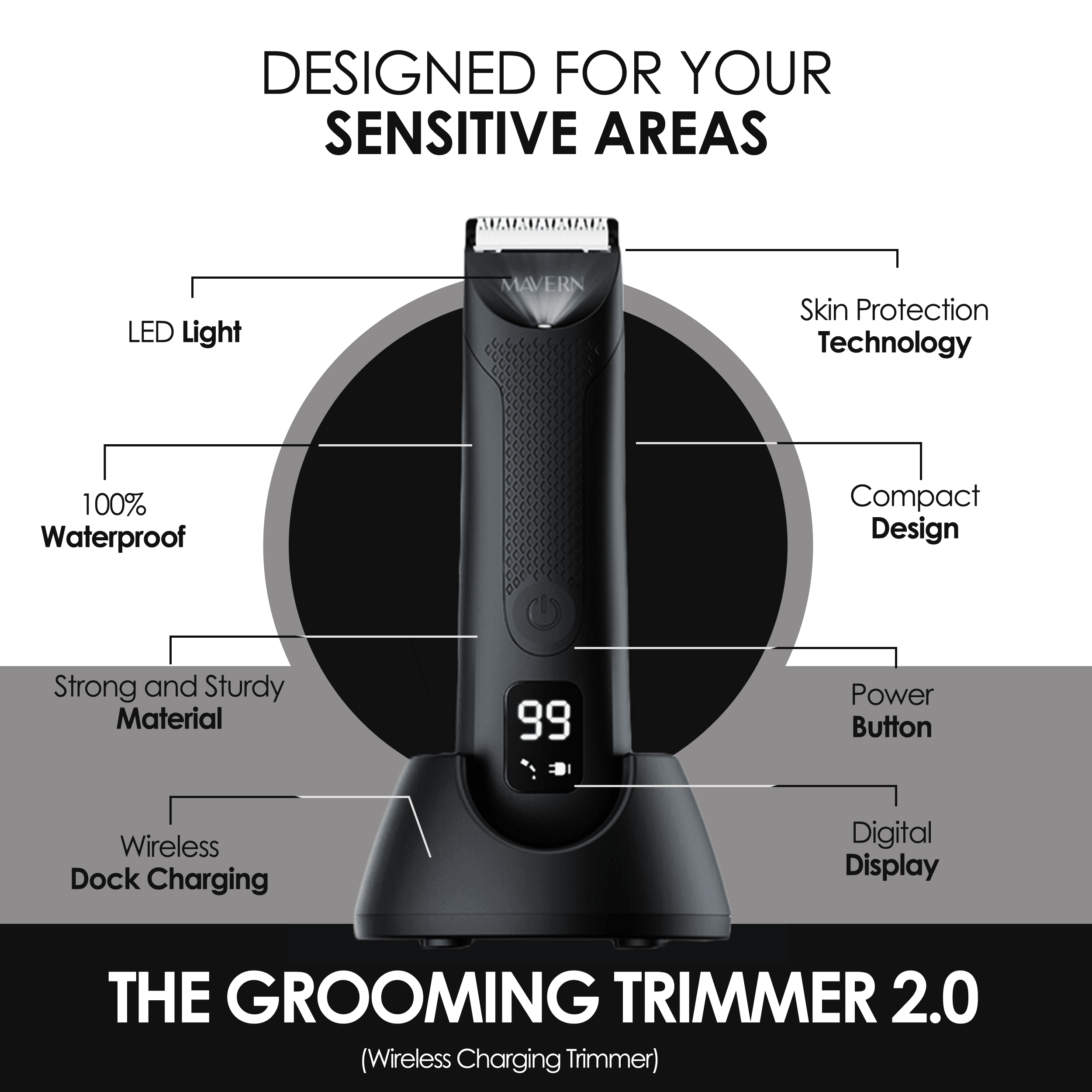 Balls, Groin & Body Trimmer DP1